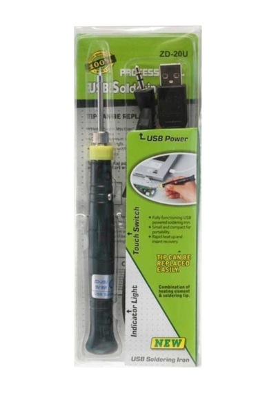 Class Zd-20u 5v Usb Den Çalışan Kalem Havya 8w
