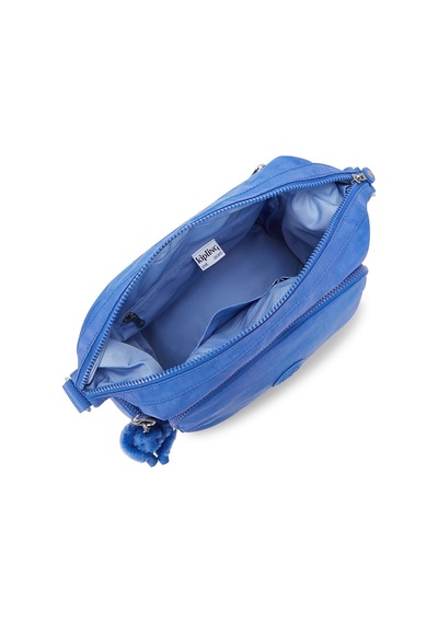 Kipling Kıplıng Gabb Orta Boy Omuz Çantası Mavi Havana Blue Mavi