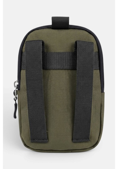 Lederax Tek Bölmeli Taktik Kemer Bel Çantası Ve Telefonluk Ld670 Haki