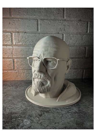 Kulaklık Standı - Walter White Büstü - Breaking Bad Temalı
