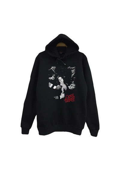 Lana Del Rey Baskılı Kapüşonlu Sweatshirt