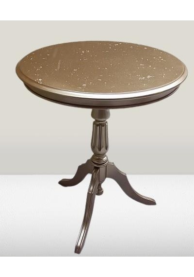 Fiskos Eko 90501 Baba 3 Kayın Ayak 60 Cm Hareketli Mdf Tabla Parlak Gold El Yapım