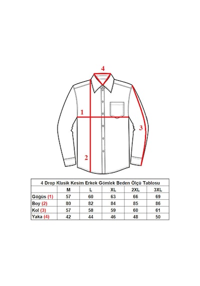 Krem Ekstra Büyük Yaka 4 Drop Rahat Kesim Micro Kumaş Kol Düğmeli Regular Fit Erkek Gömlek // 189-10