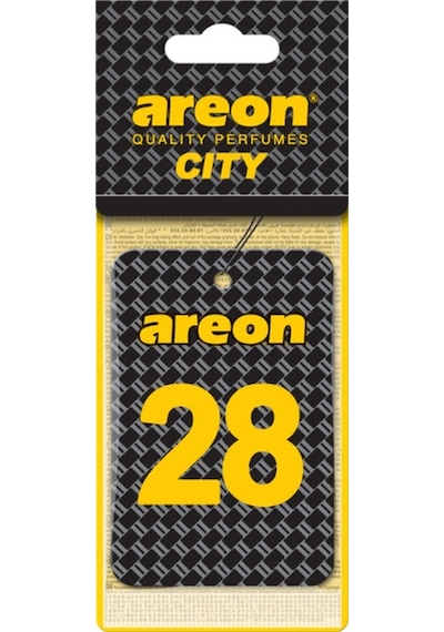 Areon City Vanilla Black 28 Oto Araç Kokusu