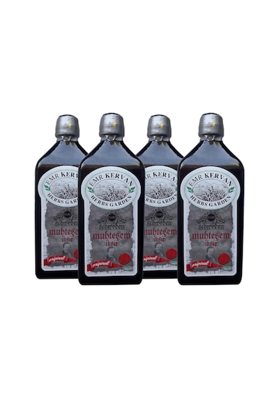 Emr Kervan İsveç Şurubu 500 ML Alkolsüz 4 Adet