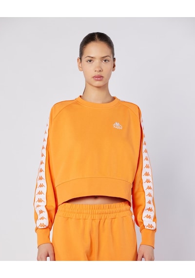 Kappa 222 Banda Marbella Tur Kadın Koyu Turuncu Regular Sweatshirt Kappa 222 Banda Marbella Tur Kadın Koyu Turuncu Regular Sweatshirt