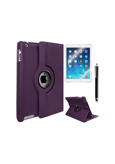 Apple Uyumlu iPad 2 3 4 Zore Dönebilen Standlı Tablet Kılıfı