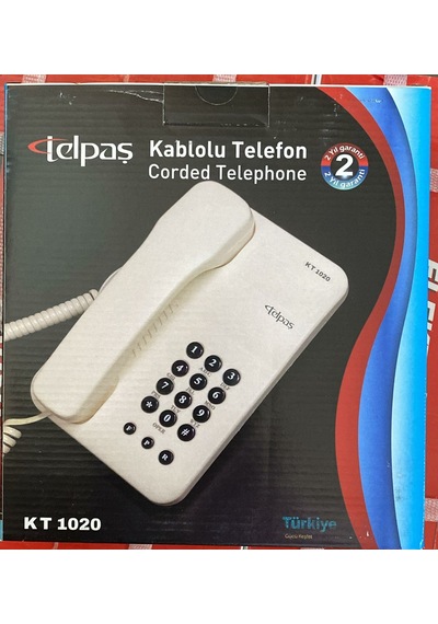 Telpaş Kt-1020 Kablolu Masa Telefonu
