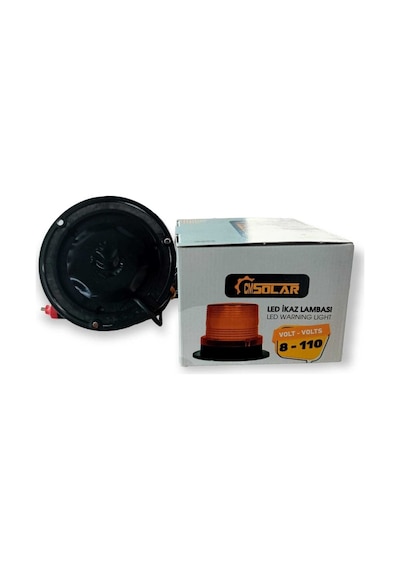 CMSOLAR Mıknatıslı Led Çakar Tepe-ikaz Lambası 8 Volt - 110 Volt Arası