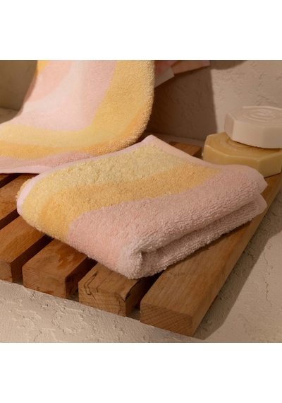 Soft Lino El Havlusu - Renkli - 30x50 Cm Çok Renkli