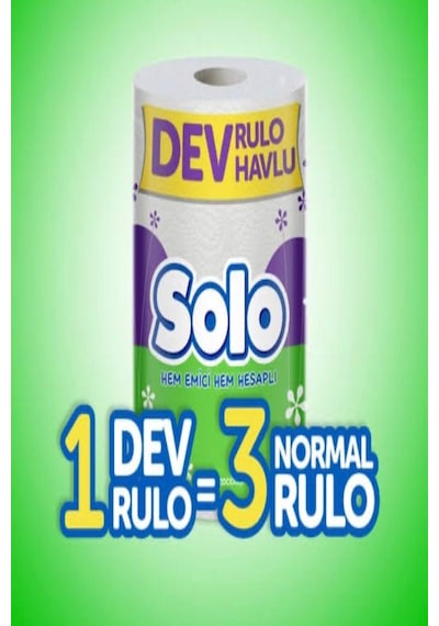 Solo Dev Havlu 6 Rulo Dev Havlu