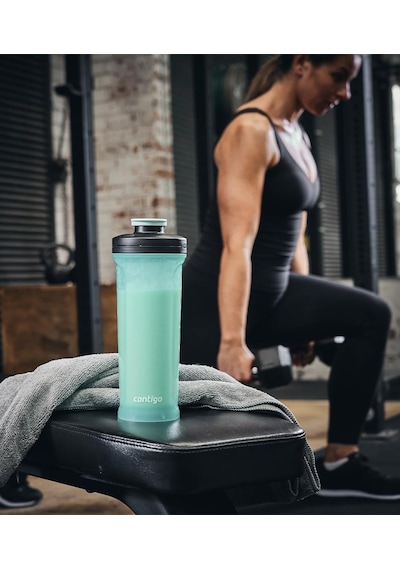 Contigo Fit Shake & Go 2.0 Shaker 820 Ml Turkuaz