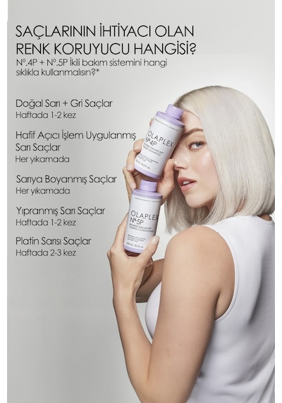 No. 5p Blonde Enhancer Toning Conditioner - Renk Koruyucu & Bağ Güçlendirici Mor Saç Bakım Kremi
