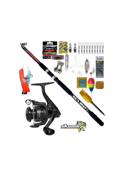 Okuma Revenger Rv-6000a 360cm 100-300gr Anaconda Profesyonel Sazan Kıyı Olta Takımı Seti