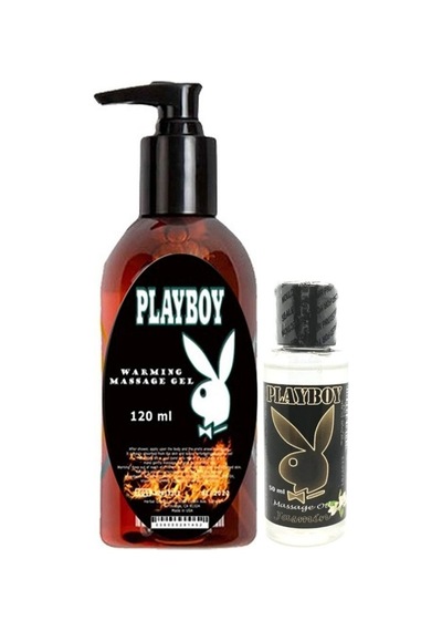 Playboy Aromaterapi Isıtıclı Massage Oil 120 Ml + Jasmin Aromalı Massage Vücut Masaj Yağı 50 Ml