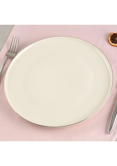 Aryıldız Hazel Platin Servis Tabağı 27 Cm Renkli