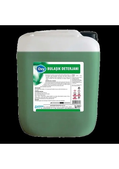 Oxy Elde Bulaşıık Deterjanı 20 Kg