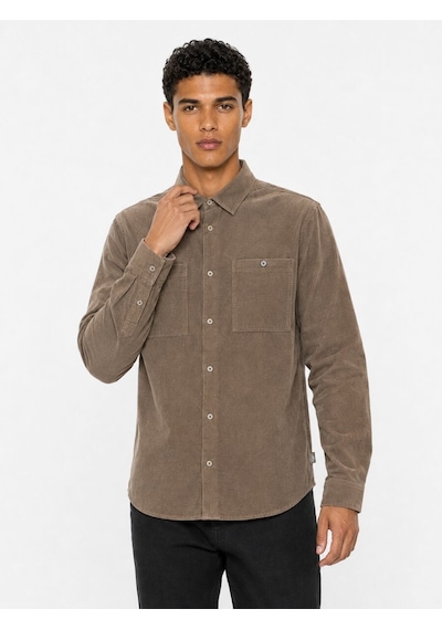 Loft Regular Fit Erkek Gömlek U.kol Lf2044136 Q1.v1 Light Brown