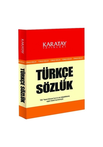 Türkçe Sözlük Karton Kapak - Ahmet Selçuk - Karatay Yayınları