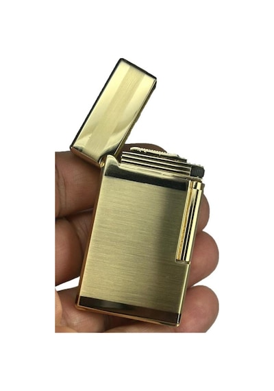 Promise Gazlı Premium Çakmak Altın Renk Metal