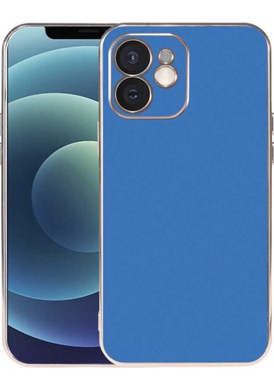 Apple Uyumlu iPhone 12 Kılıf Zore Viyana Yüzeyi Buzlu Transparan Tasarım Kılıf