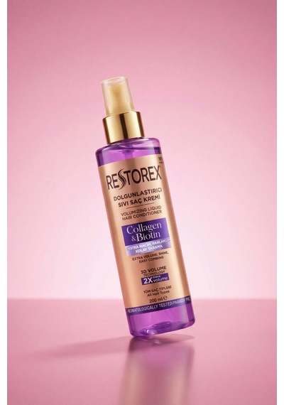 Kolajen & Biotin Dolgunlaştırıcı Sıvı Saç Kremi 2 X 200 Ml
