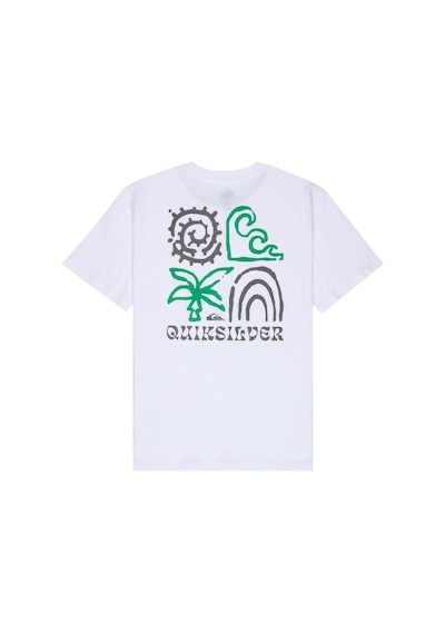 Quiksilver Tap In Erkek Tişört Eqyzt08307-qk.wbb0 Beyaz