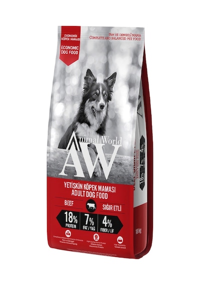 Animal World Eco Biftekli Yetişkin Köpek Maması 18 Kg