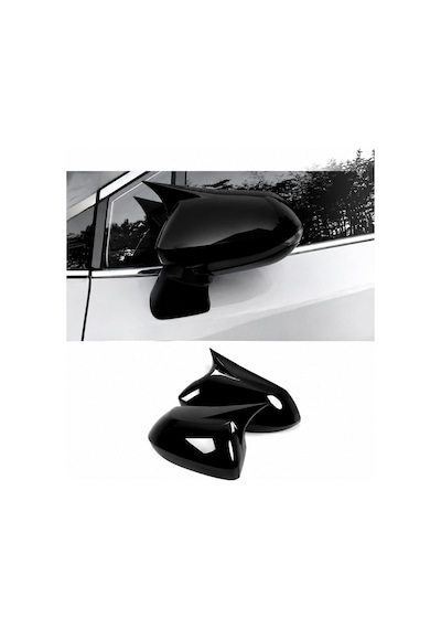 Toyota Yaris Hb 2021+ Uyumlu Yarasa Ayna Kapağı Pianoblack İthal Abs Plastik A+ Kalite