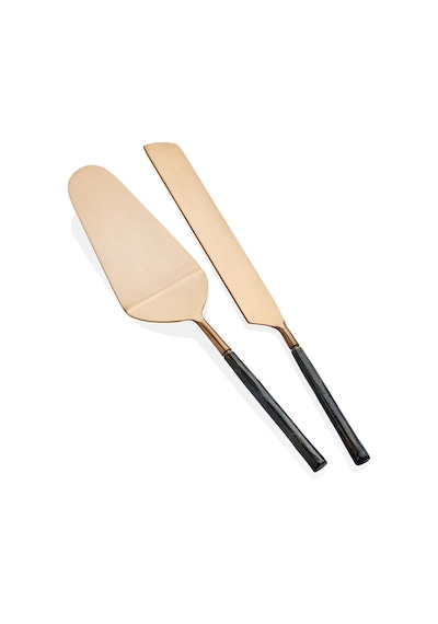 The Mia Dark Pasta Servis Takımı 2 Parça