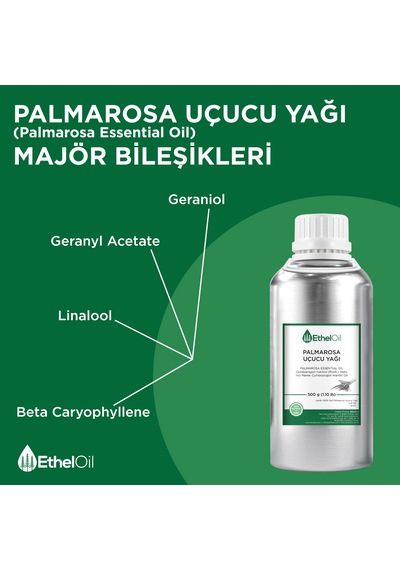 Etheloil  Palmarosa Uçucu Yağı 500 G