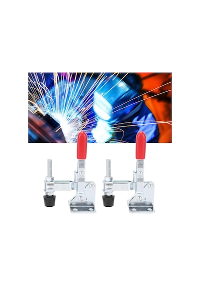 Goodhand Gh-12137 Dikey Geçişli Kelepçe 227 Kg Kapasiteli Kompa
