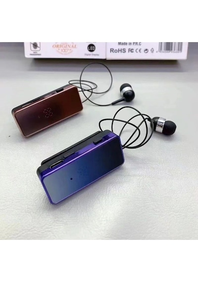 Android & Apple İOS Uyumlu Makaralı Titreşimli Dijital Bluetooth Kulaklık Lx70