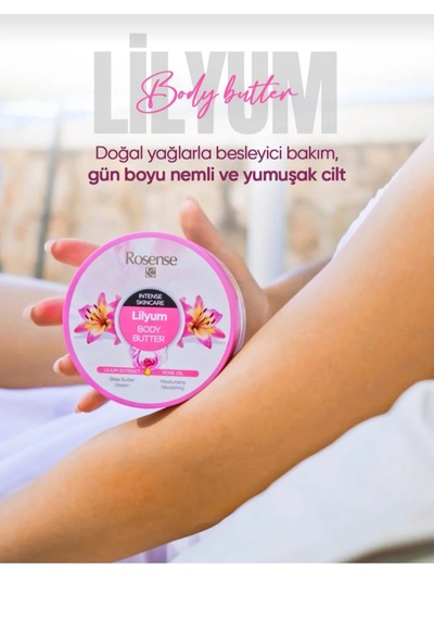 Rosense Body Butter Lillyum & Gül 150 Ml