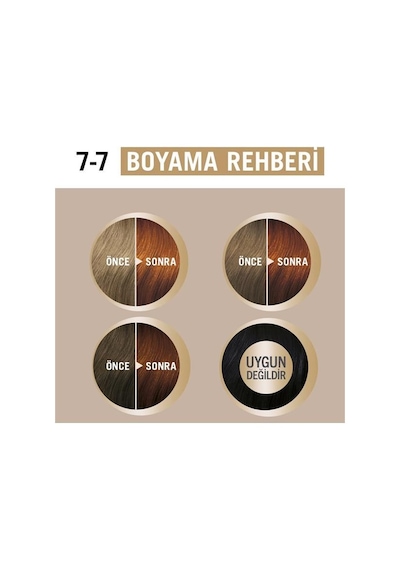 Schwarzkopf Creme Supreme Kit Boya 7-7 Sıcak Bakır