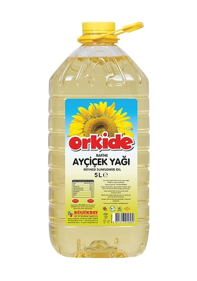 ORKİDE AYÇİÇEKYAĞI 5 LT PET ŞİŞE