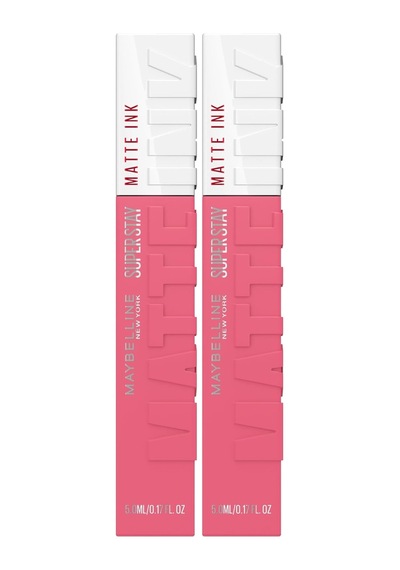 New York Super Stay Matte Ink Likit Mat Ruj - 125 Inspirer Pembe 2 Paketi Belirtilmemiş