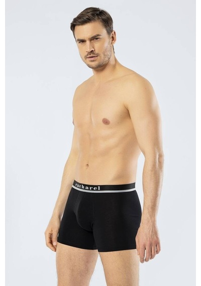 Cacharel Erkek Likralı Boxer Siyah 001