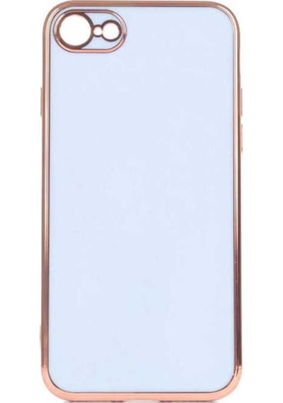 Apple Uyumlu iPhone Se 2020 Kılıf Zore Bark Kapak Mavi Açık