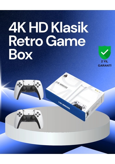 20000 Oyunlu Retro Tv Oyun Konsolu 64gb Sd Kartlı Model Najmaddin
