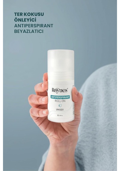 Beyazlatıcı Koltukaltı Roll-on Deodorant - 48 Saat Ter Kokusu Önleyici, Unisex, 50ml