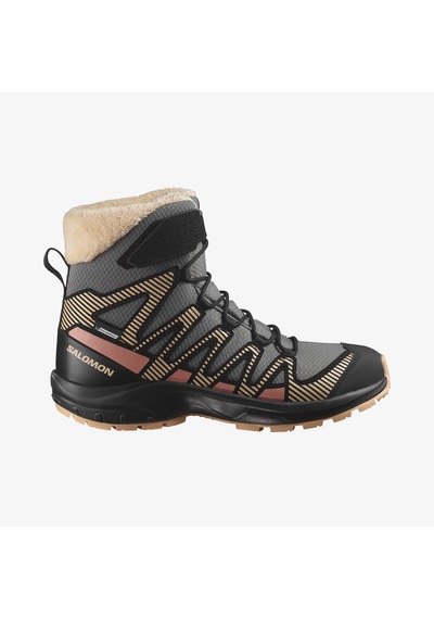 Salomon Xa Pro V8 Wınter Waterproof Çocuk Ayakkabı Pewter L47780000 Gri