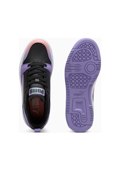 Puma Rbnd V6 Lo Blurry Dreams Jr Kadın Sneakers Ayakkabı 40059302 Siyah