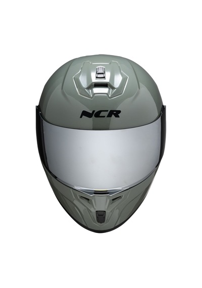 Ncr Rapid Aynalı Vizör Ece Belgeli Kapalı Motosiklet Kaskı Nardo Gri