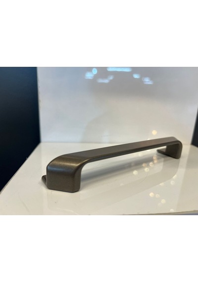 Fold Metal Kulp 128mm Mat Bronz Dolap Kapak Tv Ünite Modern Çekmece Mobilya Komidin Konsol Bronz