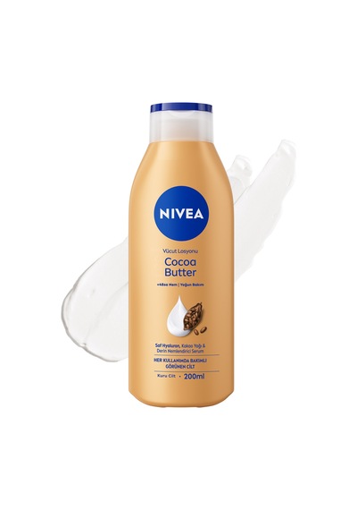 Nıvea Cocoa Butter Vücut Losyonu 200 Ml 2'li Paket