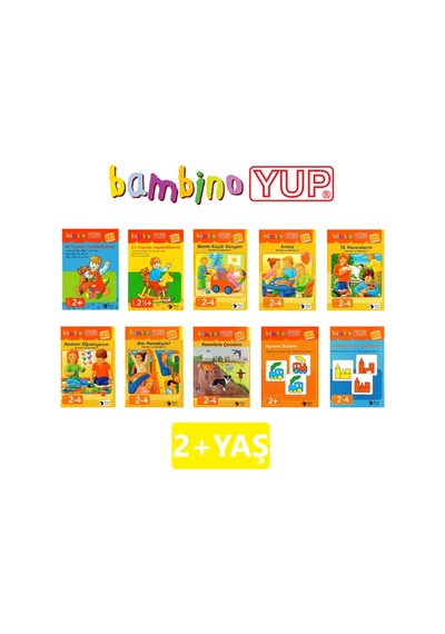 Bambinoyup 2 - 4 Yaş Dikkat Geliştirme Seti 30 Kitap 1kontrol Kutu
