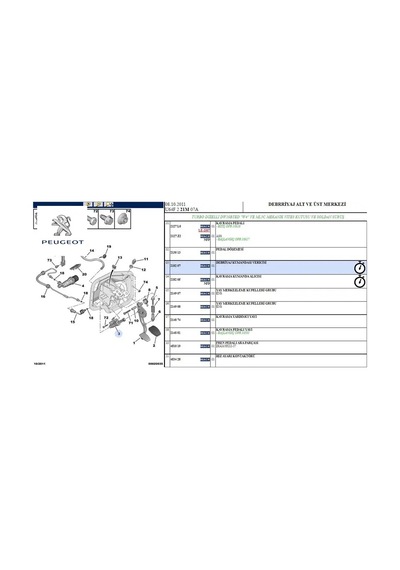 Debriyaj Üst Merkez Expert-c8 1.9/2.d Peugeot Cıtroen, Peugeot 2182.07