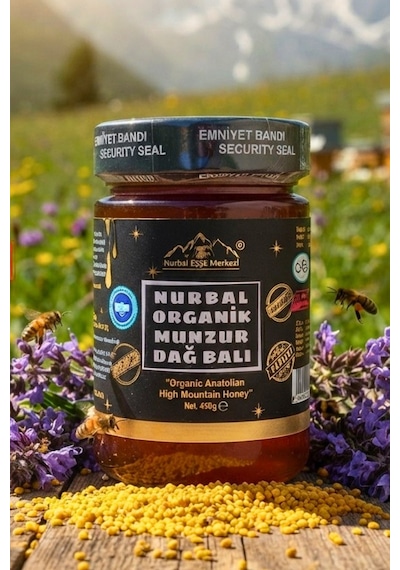 Organik Munzur Dağ Balı 450 G