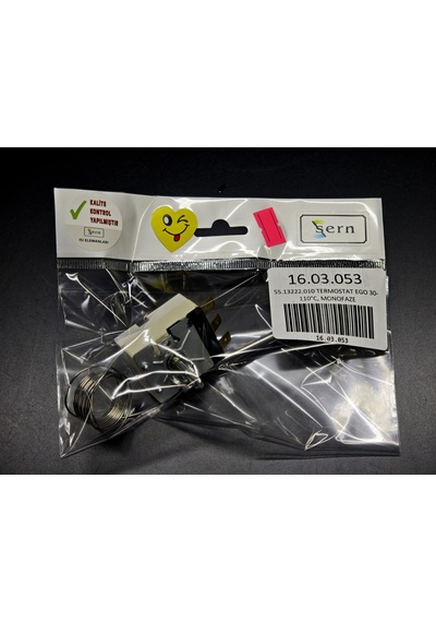 Ego 55.13222.010 30-110 C Monofaze Termostat